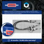 Gear Change Cable fits FIAT QUBO 225 1.3D 08 to 12 B&B 55227529 Quality New