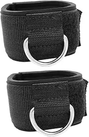 Yardwe 2 Pairs Fixed Ankle Support Gym Ankle Straps Leg Angle Protection Cotton Protective Belt Reduce Injury Risk Home