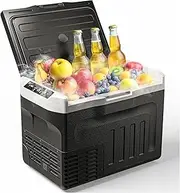 Car Refrigerator 20/30L Compressor Dual Zone Mini Fridge Freezer Cooler Ice Box Keep Cool For Camping(30L)