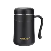 380ml With Tea Infuser Coffee Filter Stainless Steel Vacuum Insulated Coffee Mug Home Office Tea Cup With Handle