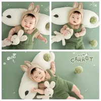 在飛比找ETMall東森購物網優惠-拍照主題周歲兔寶寶道具兒童攝影