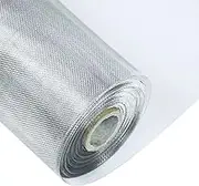 Stainless Steel Mesh Rolls 304 Stainless Steel Window Screen Mesh Window Screen to Stop Bugs and Mosquitoes,Silver-0.8x10m