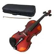 Professional Hand-made 4/4 Full Size Satin Acoustic Violin Antique SKYSBD300