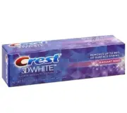 Crest 3D White Vivid Fluoride Anticavity Toothpaste, Radiant Mint 0.85 oz Travel