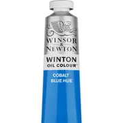 Winsor & Newton 200ml Winton Oil Colour Paint Tube Artist/Craft Cobalt Blue Hue