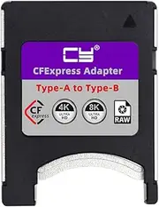 NFHK CFexpress Type-A to Type-B Memory Card Kit Case CFE CFA to CFB Adapter Compatible with Camera 8K RAW PCIe Extension