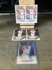 Bryson Stott Topps Rookie Lot x5 Update, 1st Bowman, Philadelphia Phillies Star