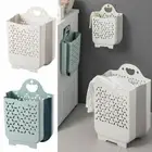 Laundry Basket Washing Bin Clothes Storage Collapsible Hamper Foldable Folding√