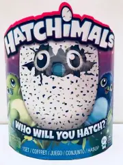 Spin Master DOLL TOY Hatchimals DRAGGLES FUR PET bluey DRAGON PLUSH Hatching Egg