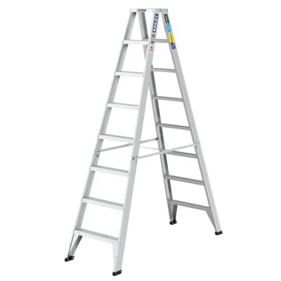 Bailey Trade Lyte Aluminium Double Sided Step Ladder 8ft 2.4m FS14143