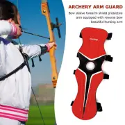 Archery Adjustable Arm Guard Protection Bow Arrow Protector Outdoor Hunting