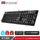 irocks K74M 機械式鍵盤-熱插拔Gateron軸-黑色白光