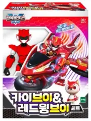 Mini Force V Rangers Figure Toy (Kai V & Red Wing V or Volt V & Speeder V) * 1ea