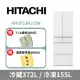 【HITACHI 日立】527公升日本原裝變頻六門冰箱RHSF53NJ-消光白(SW)