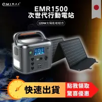 在飛比找PChome24h購物優惠-日本e+MIRAI 1500W/1280Wh 次世代戶外行動