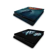 OFFICIAL THE DARK KNIGHT KEY ART VINYL SKIN DECAL FOR SONY PS4 SLIM CONSOLE