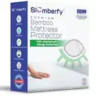 Waterproof Mattress Protector by | Hypoallergenic Bamboo Mattress Protector |...