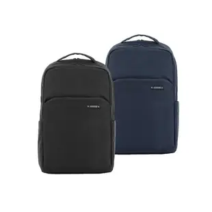 AT美國旅行者 AMERICAN TOURISTER 筆電後背包/電腦包15吋 Rubio 極輕量防潑水抗菌休閒_灰/藍