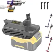 Battery Adapter for Dewalt 20V 18V Converter to for Dyson V10 Vacuum Cleaner