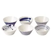 Royal Doulton Pacific Bowls 16cm Set of 6