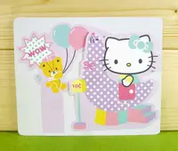 在飛比找Yahoo奇摩購物中心優惠-【震撼精品百貨】Hello Kitty 凱蒂貓~卡片-氣球(