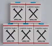 SSFC LUNCH BOX LEFTOVERS COFFIN NAILS 5 SEALED BOXES Complete Set + SKETCH CARD