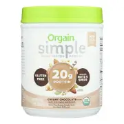 Orgain - Plant Protein Powder Creamy Chocolate -1.25lb