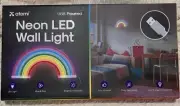RAINBOW Neon LED Wall Light USB Red Orange Yellow Green Blue Purple In Box