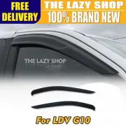Luxury Weather shields Weathershields for LDV G10 2016+ Sun Visors