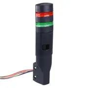 IDEC Red/Green Stack Light LED Tower with Sounder & Flasher Wall Mount 24VAC/DC