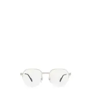 Cartier Round Frame Glasses 51 White