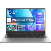 15.6 inch windows 11 pro laptop,8gb ram 256gb ssd,intel celeron n4000(up to 2...