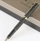 Parker Sonnet Series Matte Black Gold Clip 0.5mm Ink Refill Rollerbal Pen