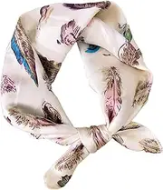 [Generic] Satin Hair Scarf Headband, Hair Bandanas Scarf, Square Silk Head Scarf, Square Scarves, Neck Gaiters, Small Square Neck Gaiters, Head Wrap, Scarf, Bandana, Beautiful Pattern