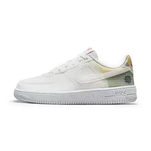 Nike Air Force1 Crater(PS) 中童 白 半透明 材質 風車logo 休閒鞋 DH4340-100