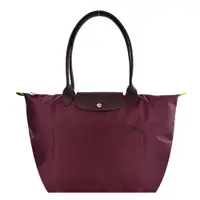 在飛比找PChome24h購物優惠-LONGCHAMP LE PLIAGE GREEN系列刺繡長