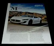 MASERATI GRANTURISMO MC SPORTS CAR-2014 ARTICLE PORTRAIT OF A SUPERCAR