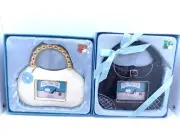 Vintage Russ Berrie and Co One Step Up Purse Picture Frames NIB lot of 2