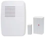 Heath Zenith SL-7368-90 Entry Alert Kit, Wireless, Ding, Ding-Dong, Westminster