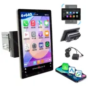 Android 13 Double Din 10.1" Rotatable Touch Screen Car Stereo Radio Carplay GPS