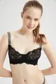 Lace Triangle Padded Bra