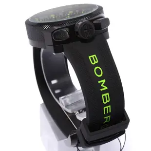 現貨 可自取 BOMBERG 炸彈錶 手錶 45mm 瑞士製 BOLT-68 螢光綠 懷錶 運動橡膠錶帶 男錶女錶