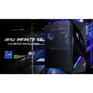 msi 微星 Infinite X2 14NUI7 299TW 電競桌機 14代i7/64G/1TB+2TB/4090