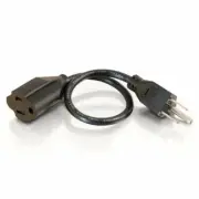 Cables To Go 03114 3ft OUTLET SAVER POWER EXTENSION CORD TAA NEMA 5-15R - 5-15R