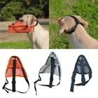 Stop Chew Protection Mesh Dog Muzzle Anti Bark Pet Mouth Cover for Dog Walking