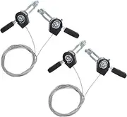 SUPVOX 2pcs Professional Ef51-7 3x7/8 21/24speed Bicycle Bike Left Right Brake Lever Shifter Set High Grade Steel Aluminum Alloy Ergonomic Handle Resistant Bike Shifter Replacement