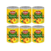 Del Monte Canned Sliced Yellow Cling Peaches in Heavy Syrup, 29 Ounce (Pack...