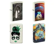 Zippo Glow in the Dark Lighter - Compass