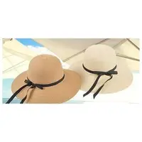 在飛比找PChome24h購物優惠-遮陽帽防曬帽子可折疊韓版女帽夏季草帽