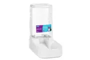 White Automatic Pet Self Feeder Dispenser 3.8L Dog Cat Bowl Bottle